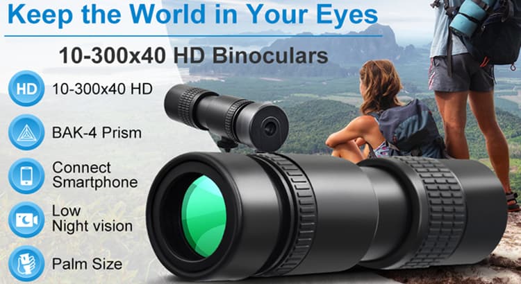 Why OuYteu 10-300x40 Zoom Monocular Telescope Is Perfect For All Your Outdoor Adventures?